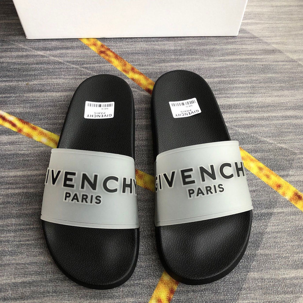 Givenchy Rubber Logo flip-flops Slide Sandal