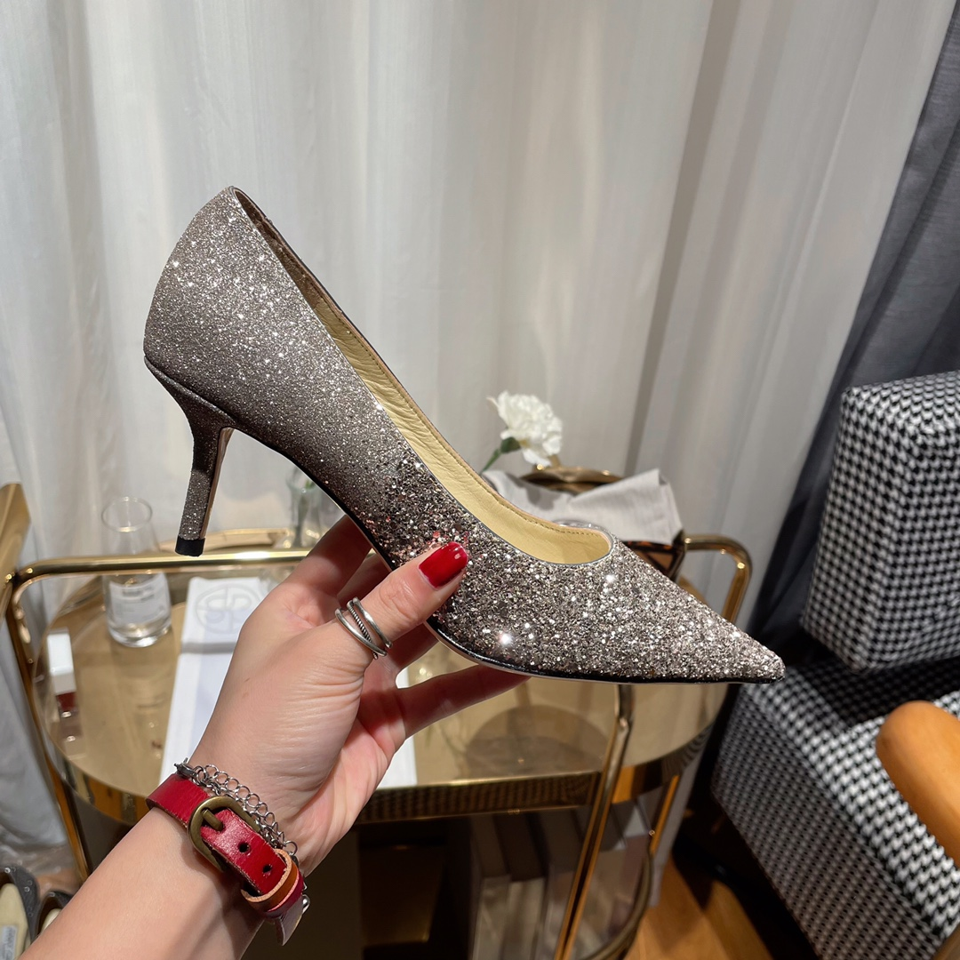 Jimmy Choo Love Flat cusp  Slide Sandal