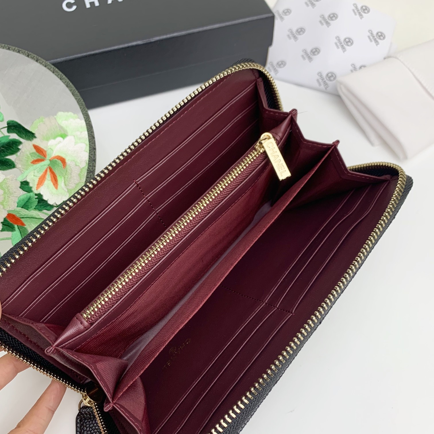 Chanel Classic Zipper Long Wallet