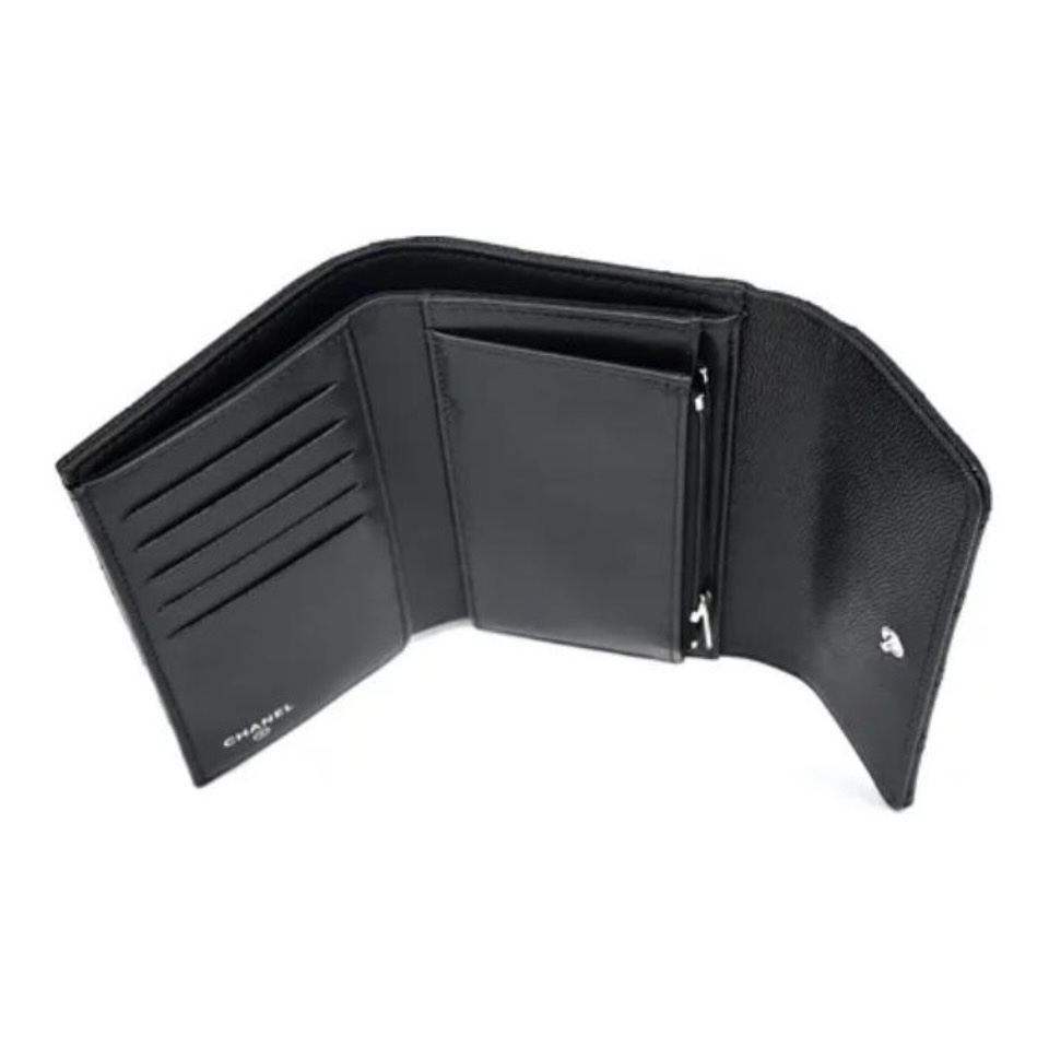 Chanel Hollow logo buckle wallet