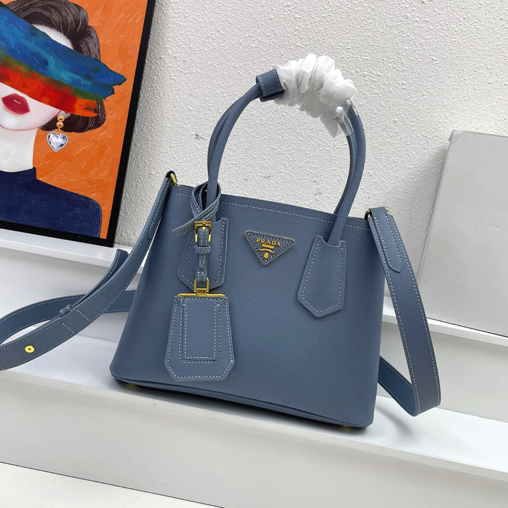 Prada Double Saffiano Leather Handbag