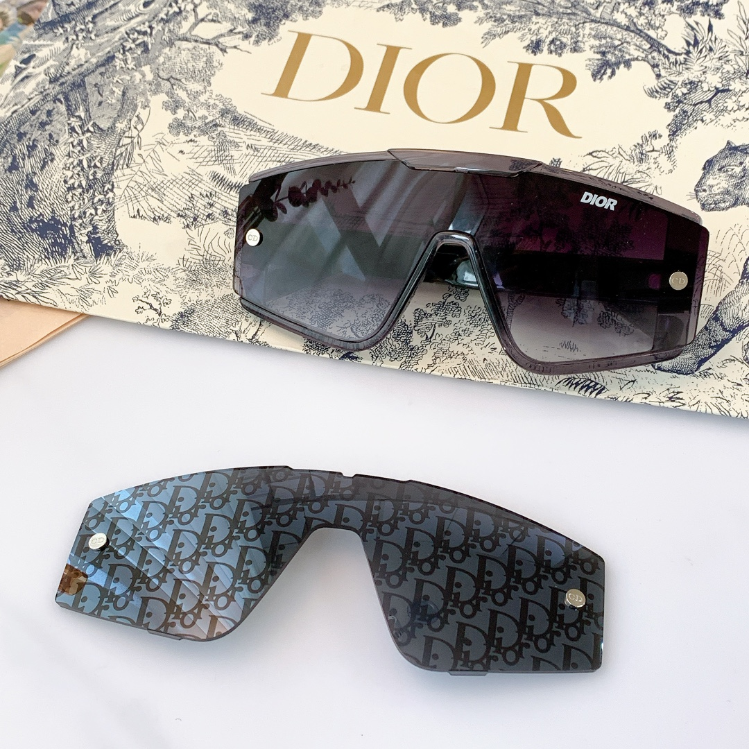 Dior XTREM MU  One-piece Box Sunglasses