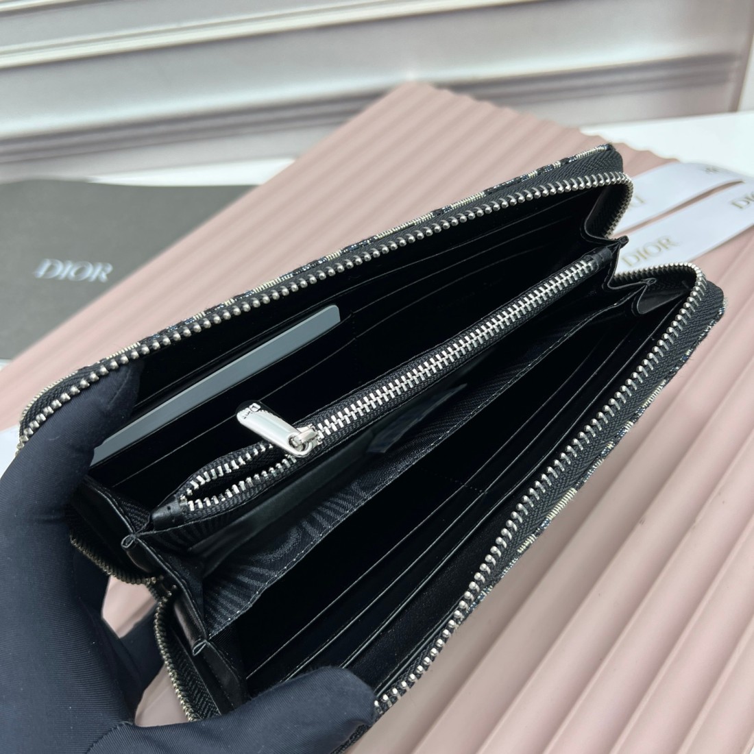 Dior Long Zippered Wallet