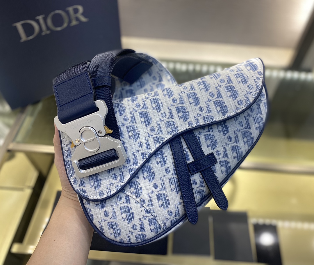 Dior SADDLE BAG Dior Oblique Jacquar