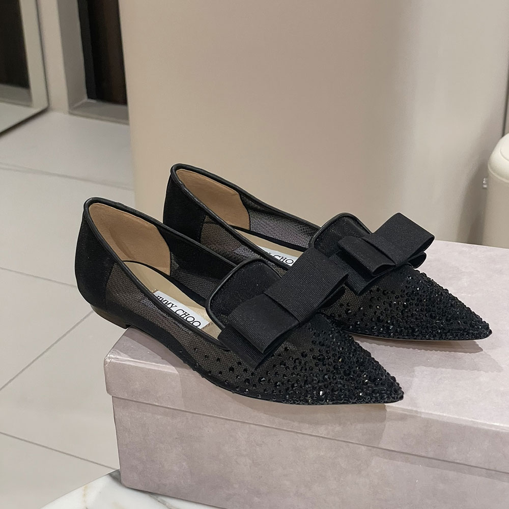 Jimmy Choo Gala Ballet Flats Slide Sandal