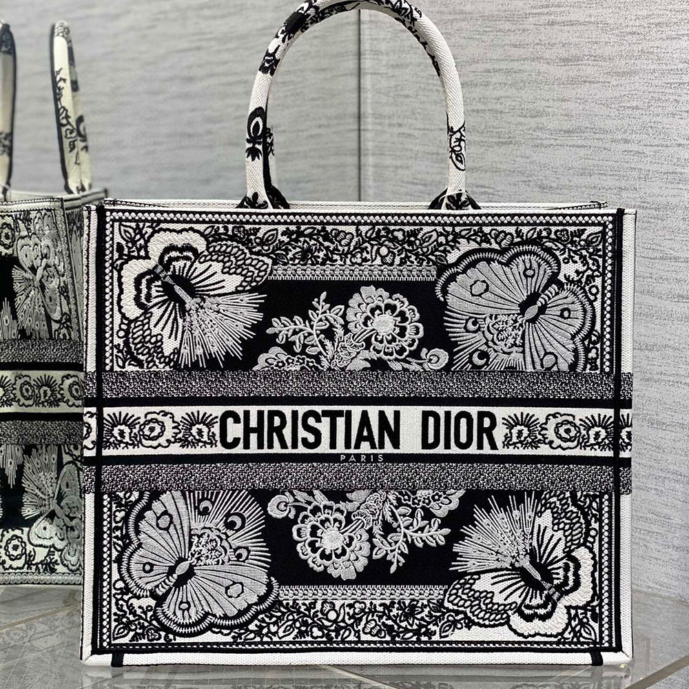 DIOR Book Tote Butterfly Series Bags