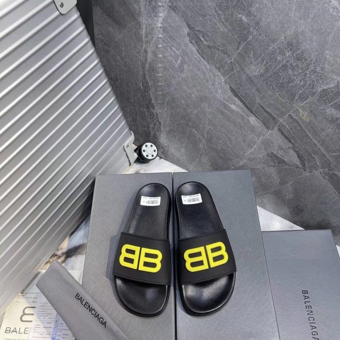 Balenciaga  Flat Slippers Slide Sandal