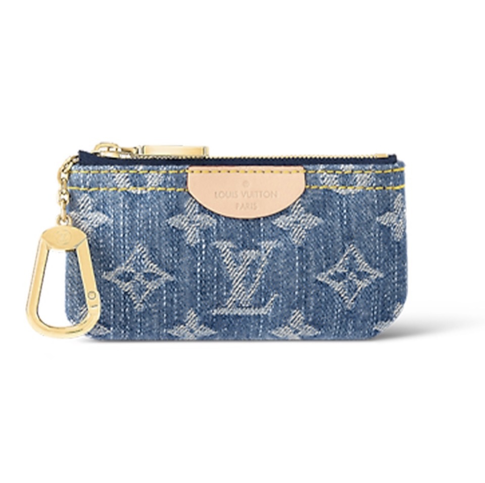 Louis Vuitton LV Denim Coin Wallet M82961