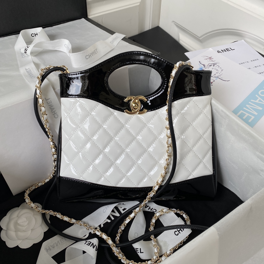 Chanel C31 Shopping  Black Calfskin LGHW