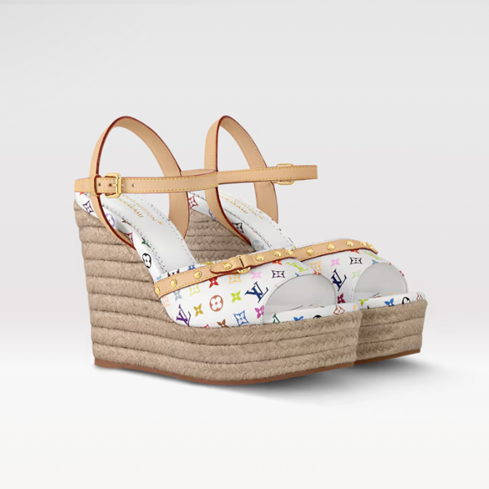 Louis Vuitton LV x TM HELIOS Wedge Sandals