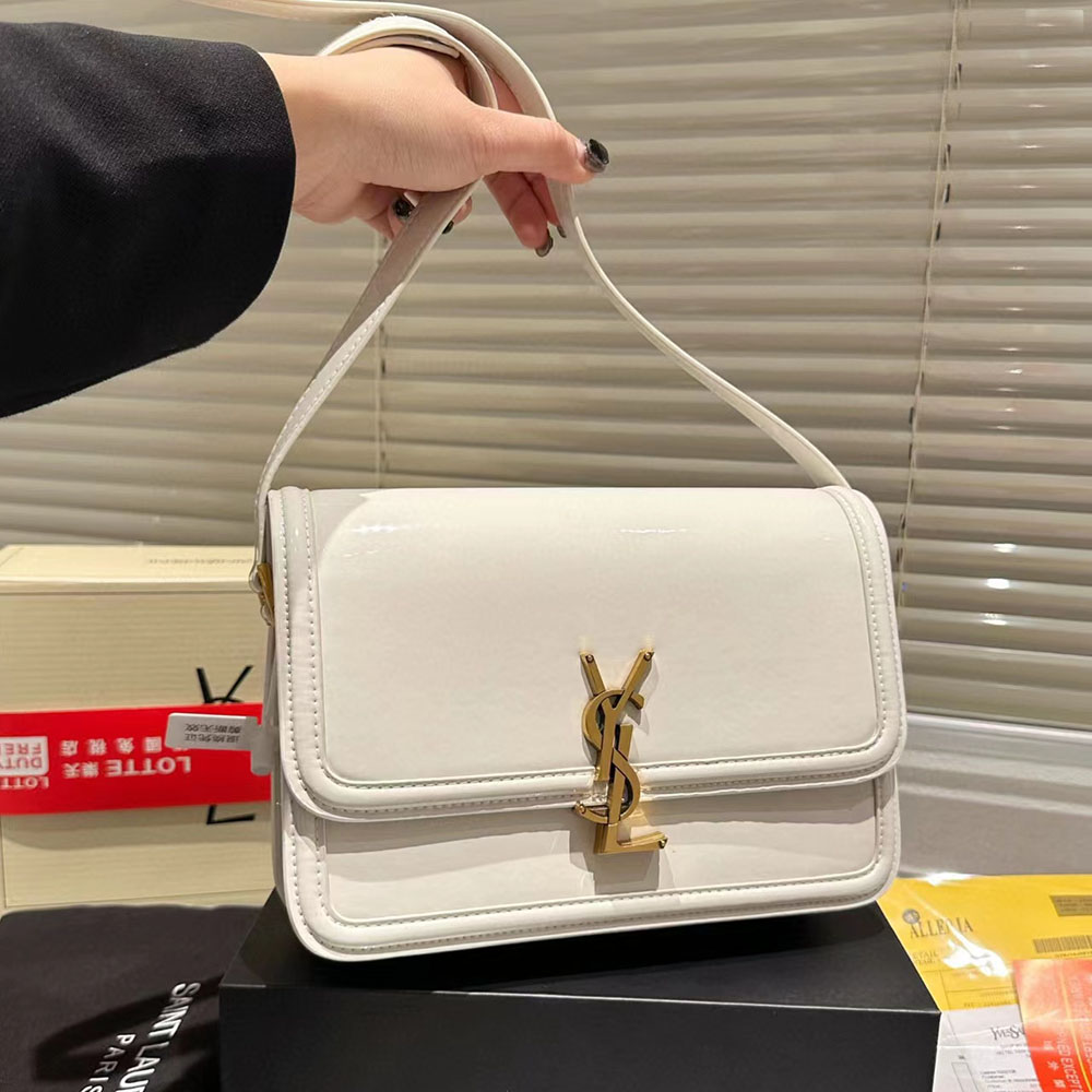 Saint Laurent YSL SOFLERINO Box Glossy Bag