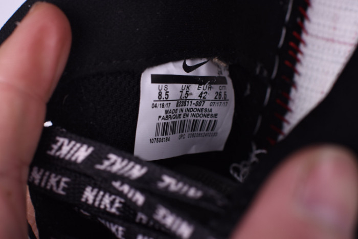 Nike Air Force 1 07 LV8 823511-007 NBA Pack Black/White Shoes 823511-007