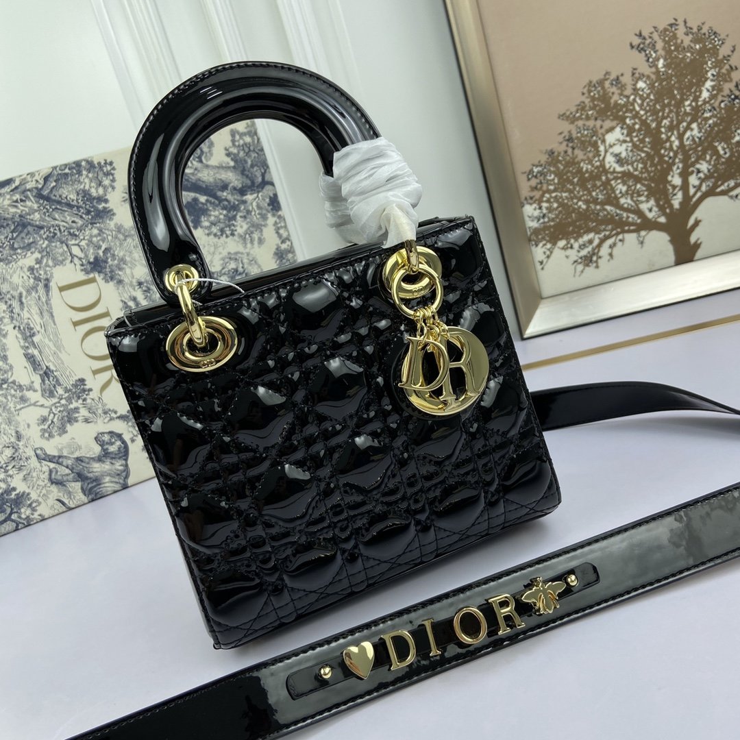 Dior The LADY DIOR Bag MINI SIZE(17*15*7cm)