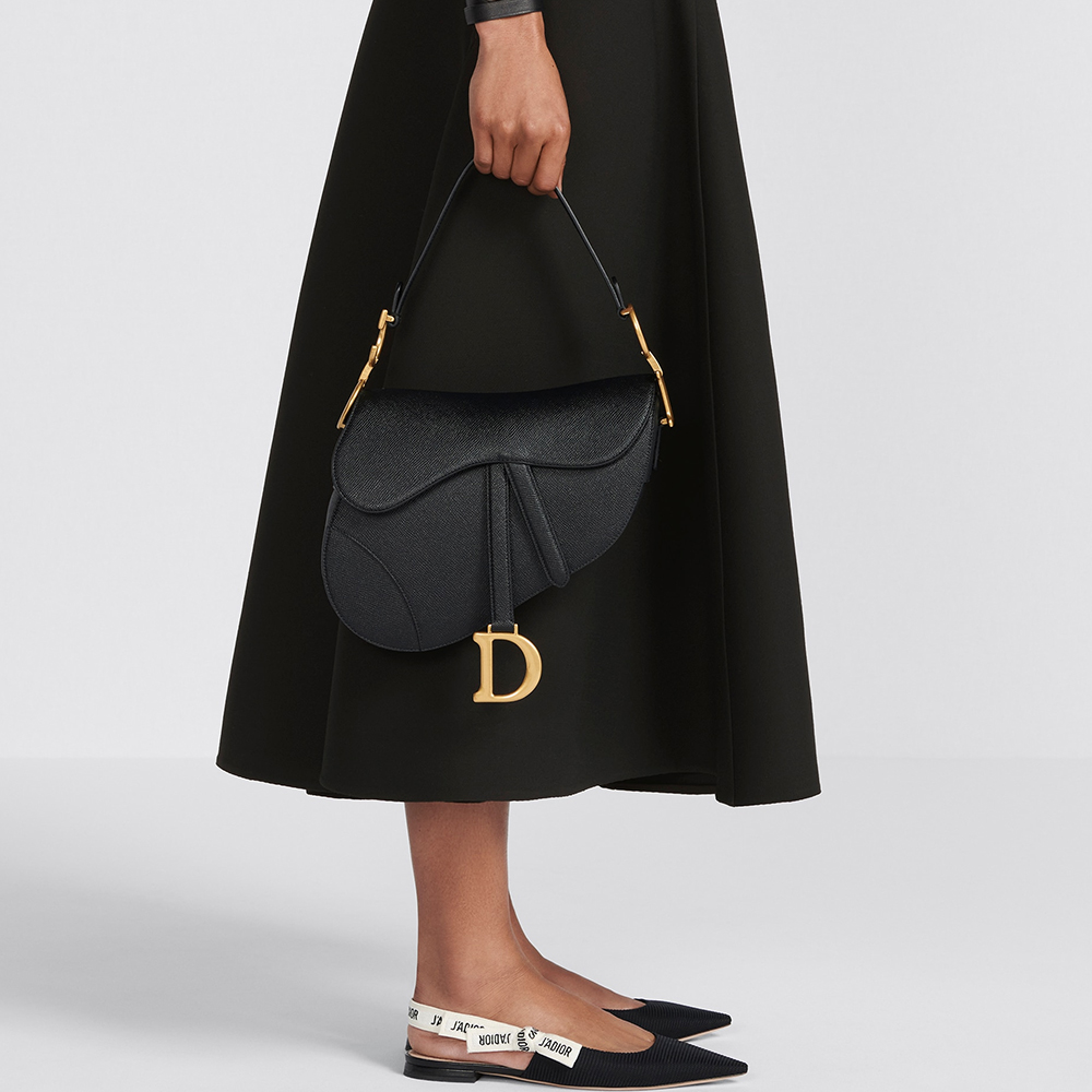 Dior Mini&Small Saddle Bag Grained Calfskin