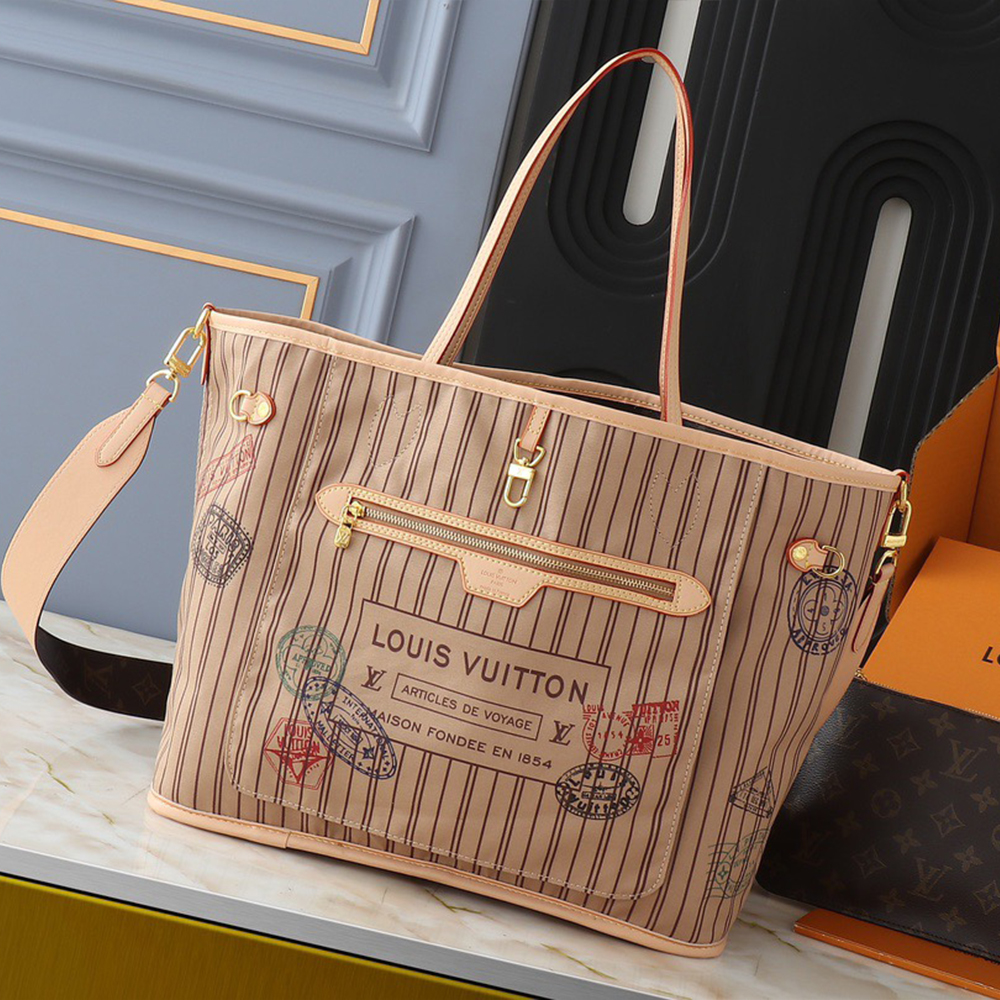 Louis Vuitton Neverfull Bandoulière Inside Out