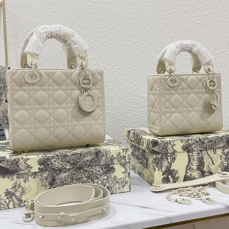 Dior The LADY DIOR Bag Ultramatte Cannage Calfskin