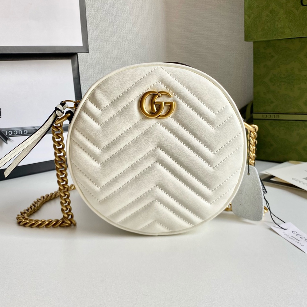 Gucci Marmont Round Shoulder Bag