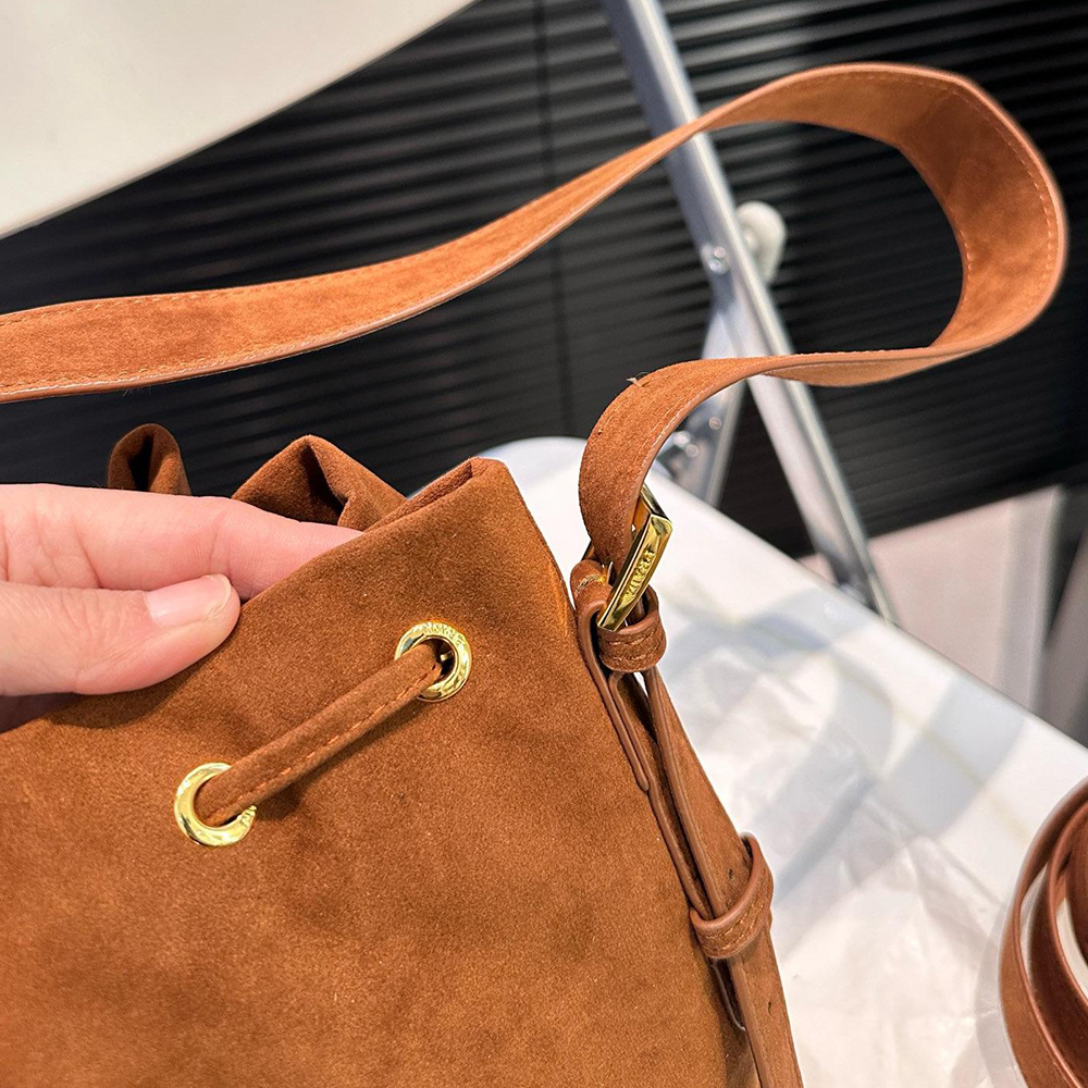 Prada Suede Bucket Bag