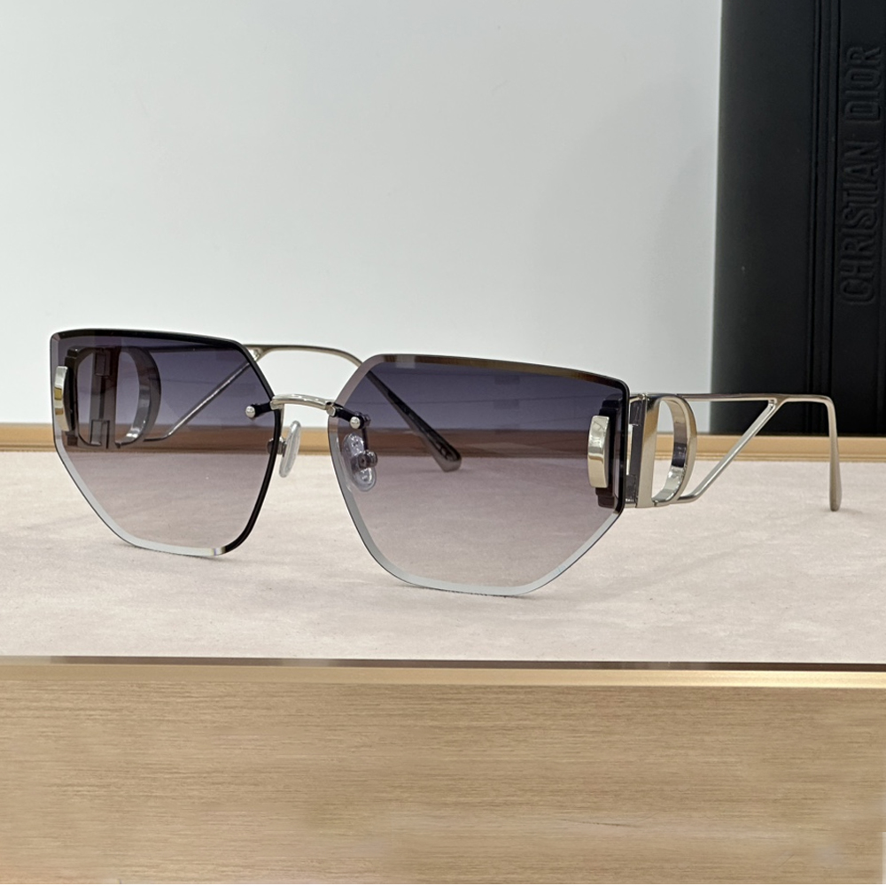 Dior Hollow Design Frame Sunglasses