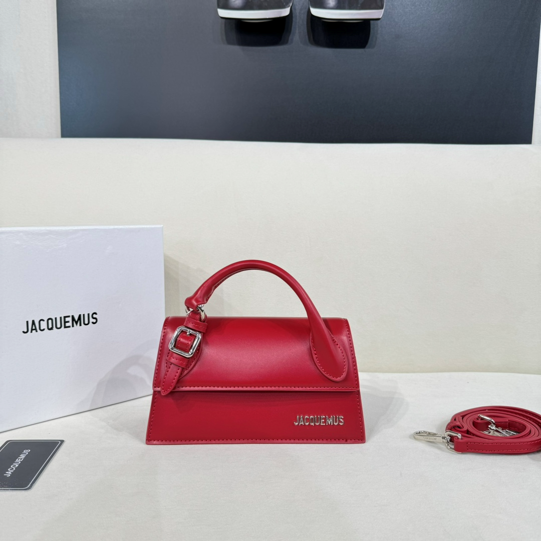 Jacquemus Le chiquito Leather Shoulder Handbag