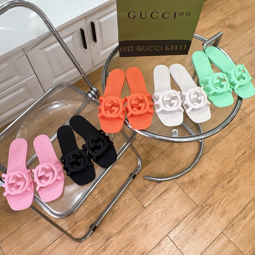 Gucci Rubber Slippers
