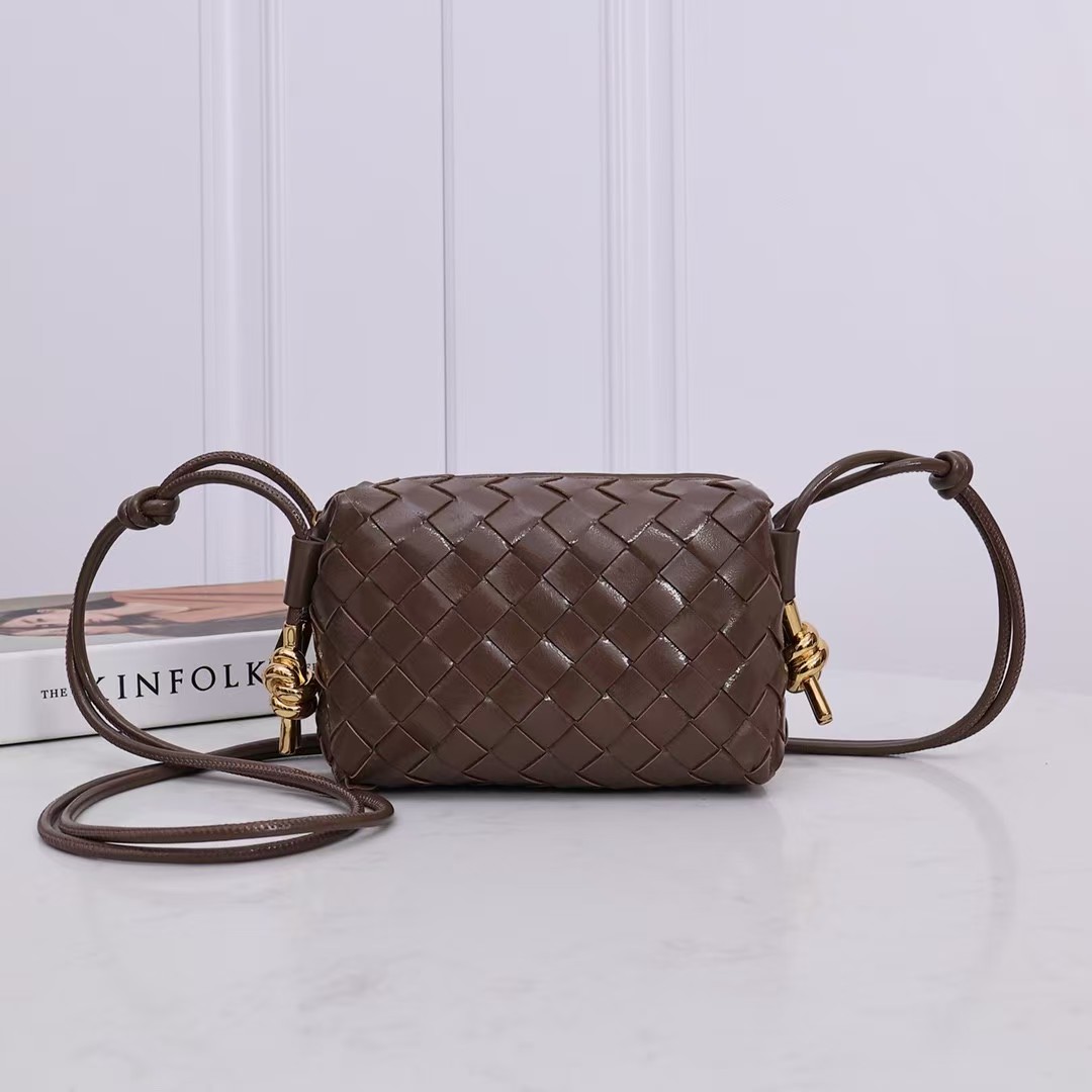BV Bottega Veneta Mini Loop Metal Knots Bag