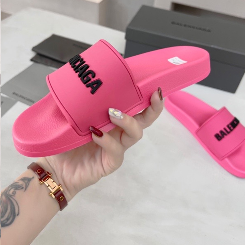 Balenciaga  Fashionable Flat Sandals Slide Sandal