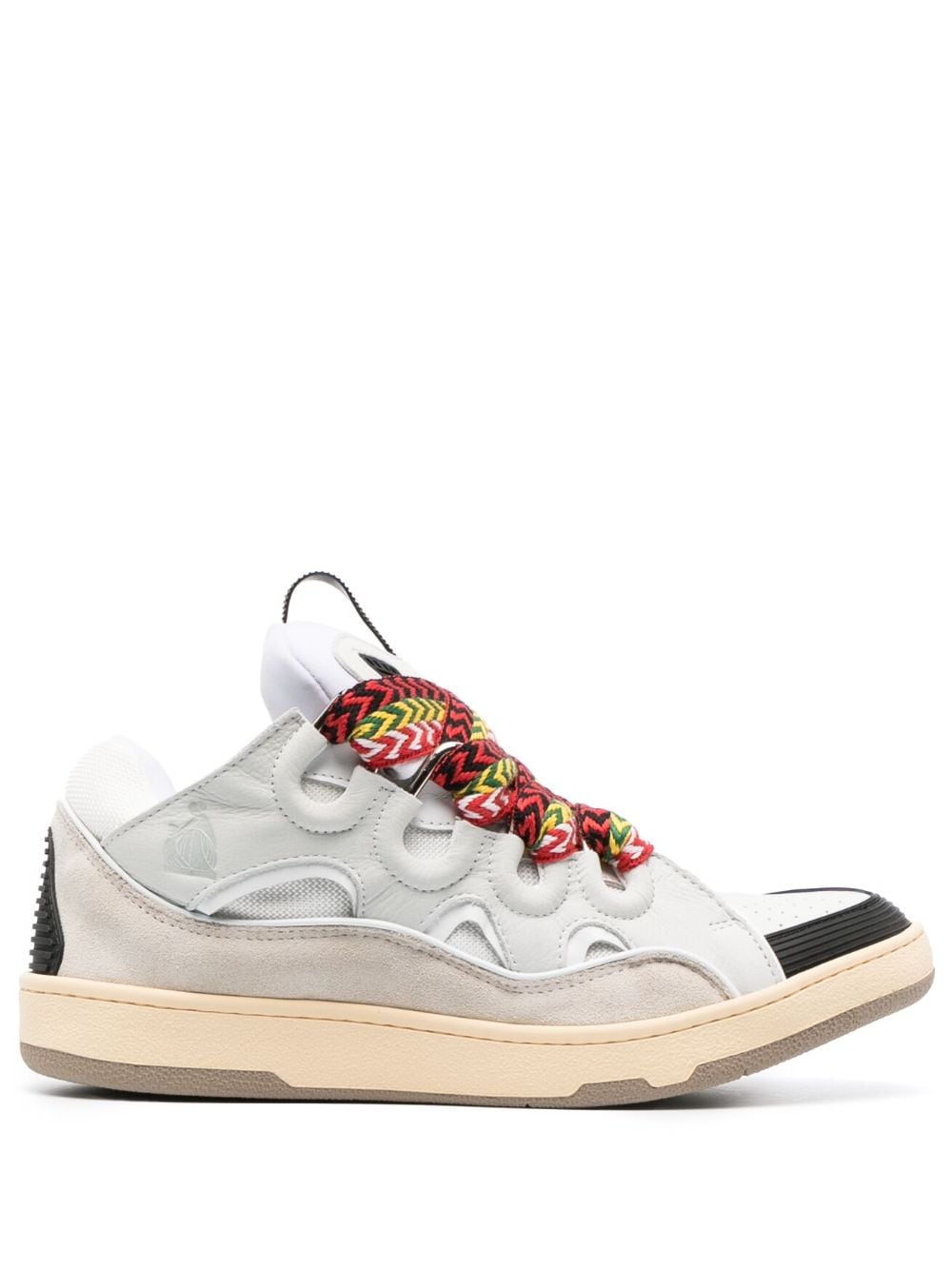 Lanvin LEATHER CURB SNEAKERS