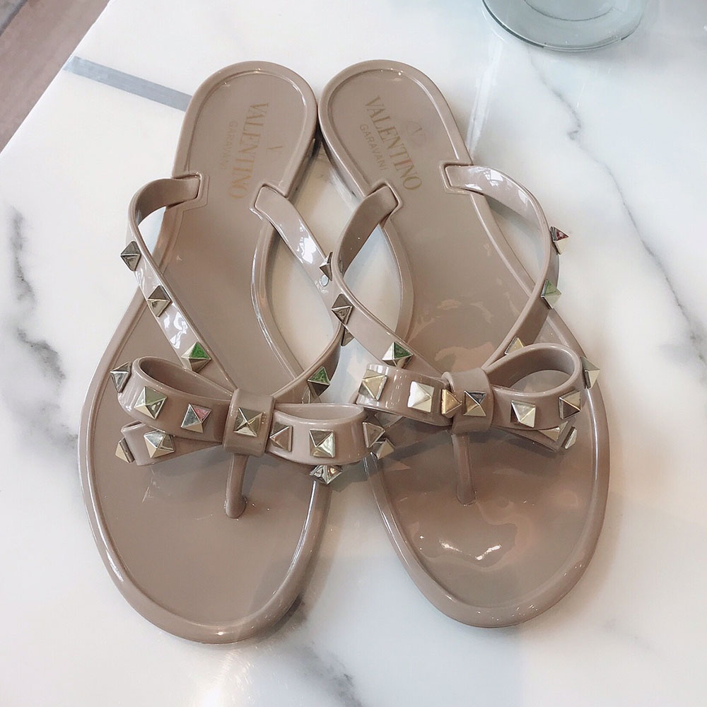 Valentino Rockstud Casual Flip flops Slide Sandal