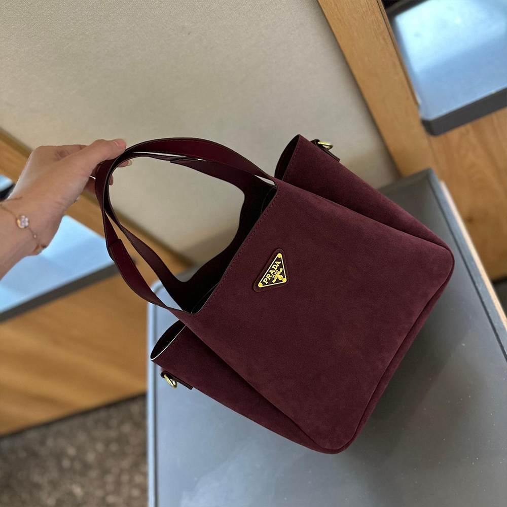 Prada Suede Mni Tote Ld44