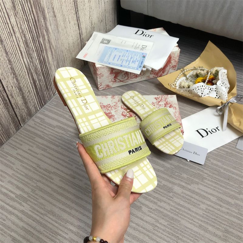 Dior DWAY Slide Slipper Sandals