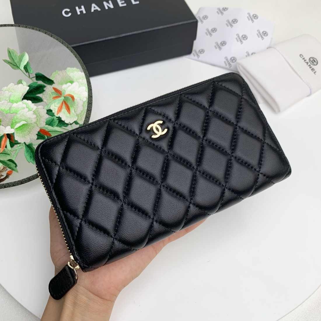 Chanel Classic Zipper Long Wallet