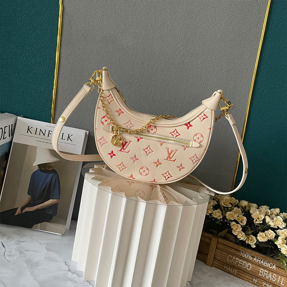 Louis Vuitton LV   Old Flower Moon Bag Odeo Small Handbag