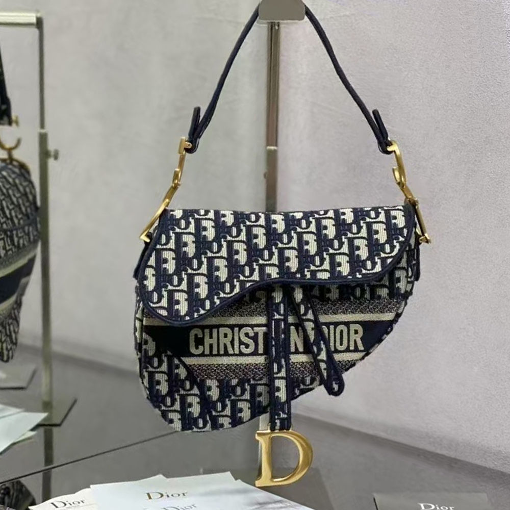 Dior Saddle Bag With Strap