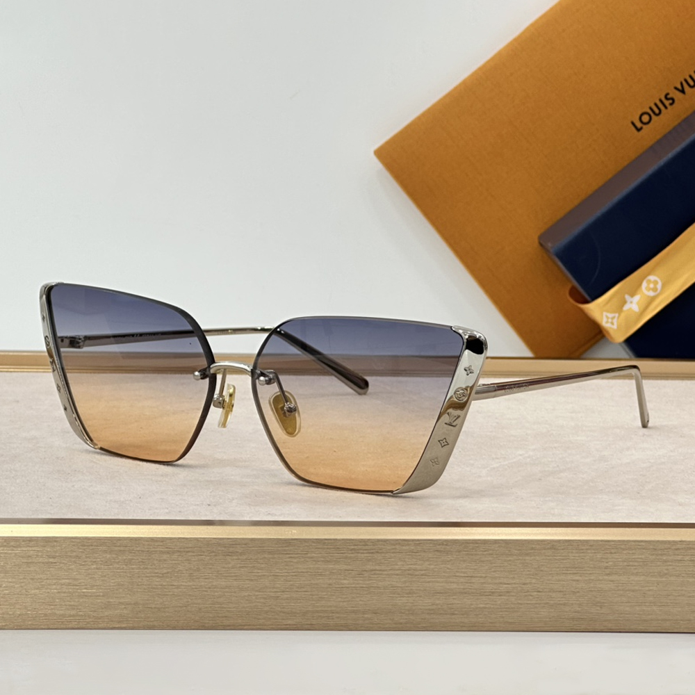 Louis Vuitton LV  Metal Frame Sunglasses