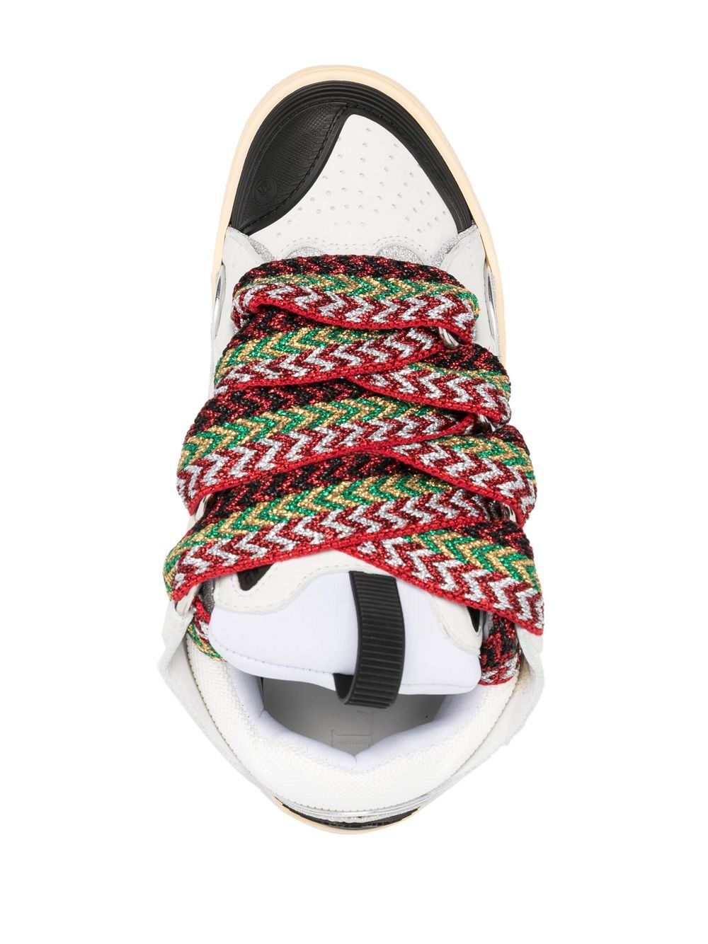 Lanvin LEATHER CURB SNEAKERS