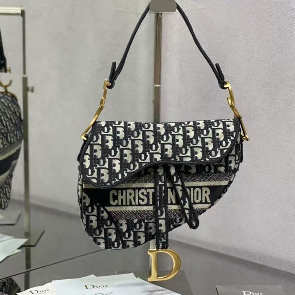 Dior Saddle Bag With Strap