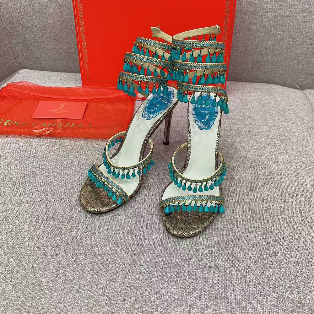 Rene Caovilla Chandelier Elegant Evening Sandals