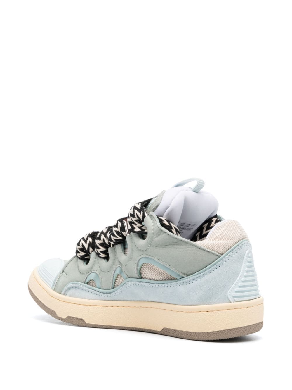 Lanvin LEATHER CURB SNEAKERS