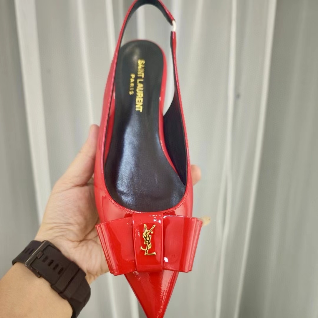 YSL Saint Laurent Bow With Dewheels