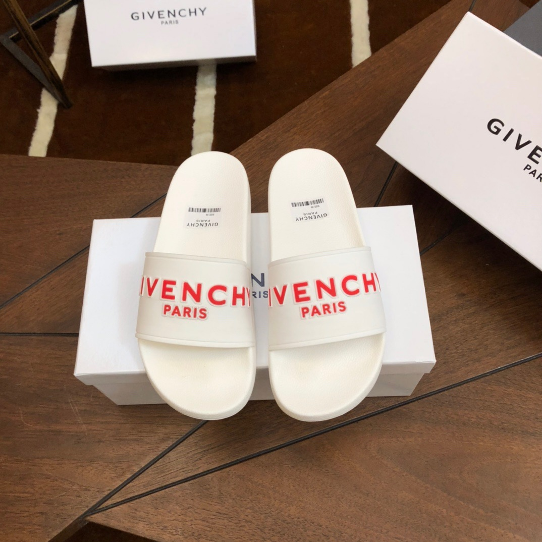 Givenchy Rubber Logo flip-flops Slide Sandal