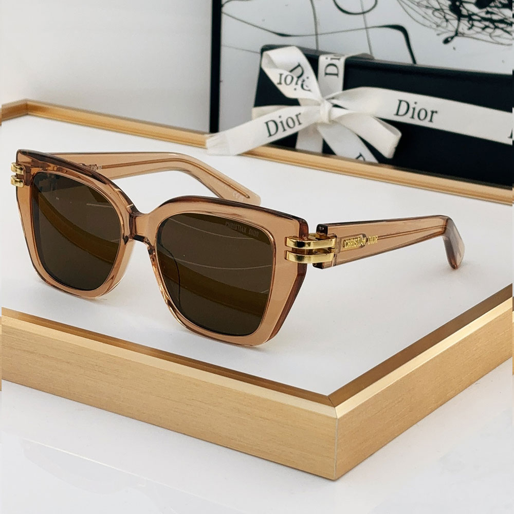 Dior Acetate Fibre Lrregular Lens sunglasses