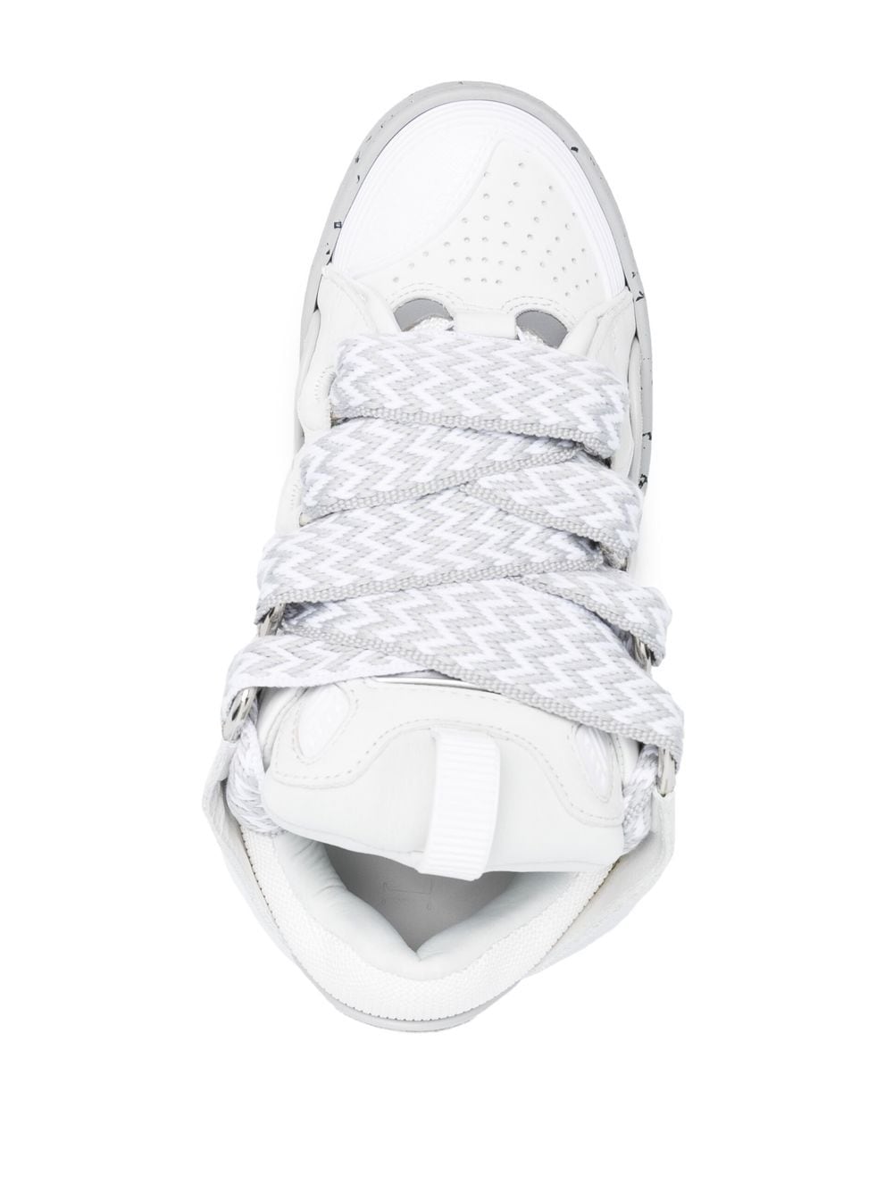 Lanvin LEATHER CURB SNEAKERS