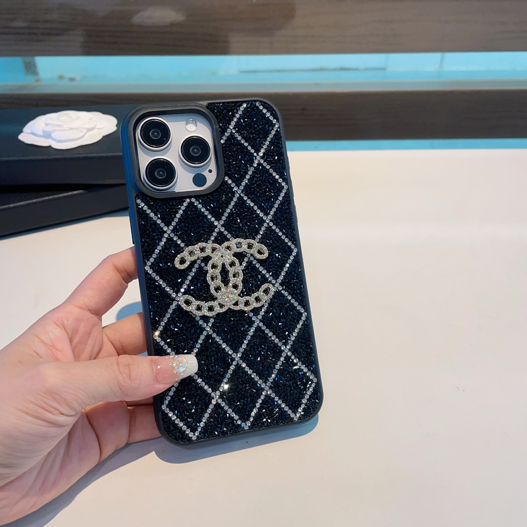 CHANEL Diamond Phone Case
