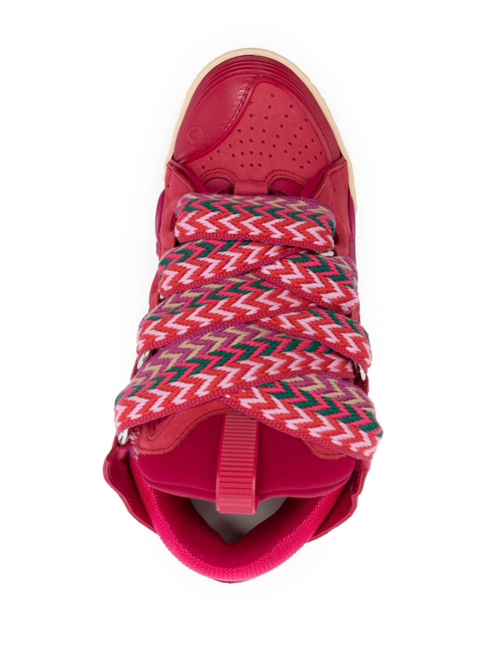 Lanvin LEATHER CURB SNEAKERS