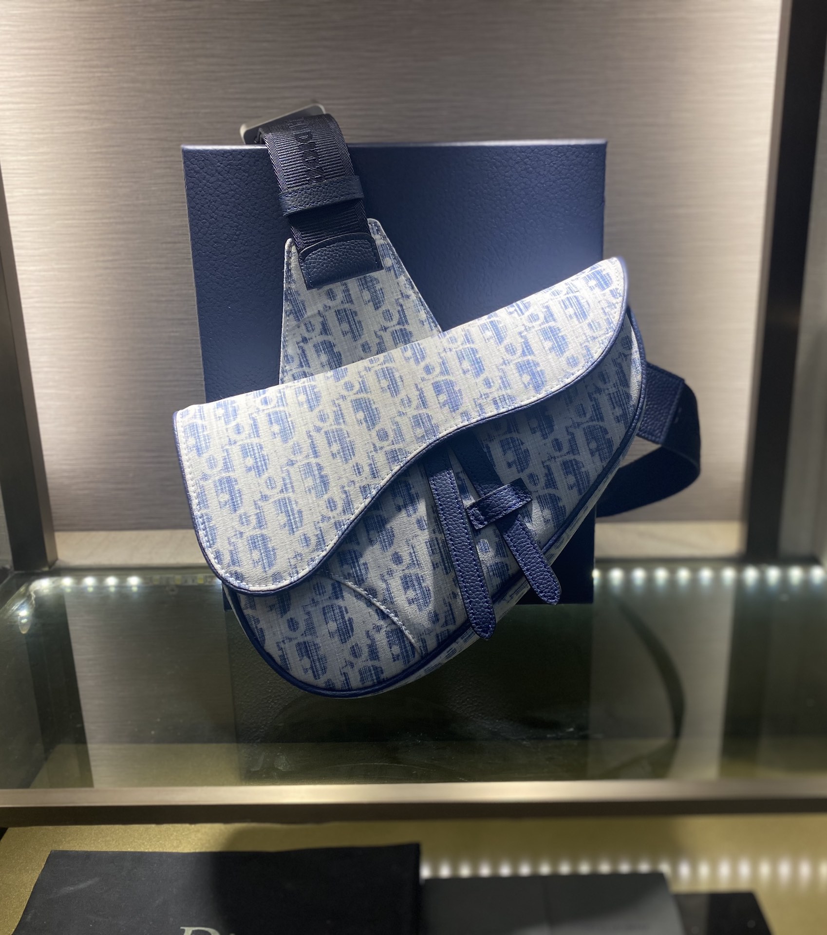Dior SADDLE BAG Dior Oblique Jacquar