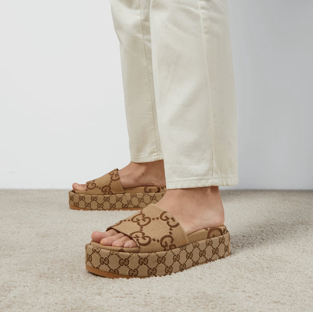 Gucci Platform Slide Sandals 623212