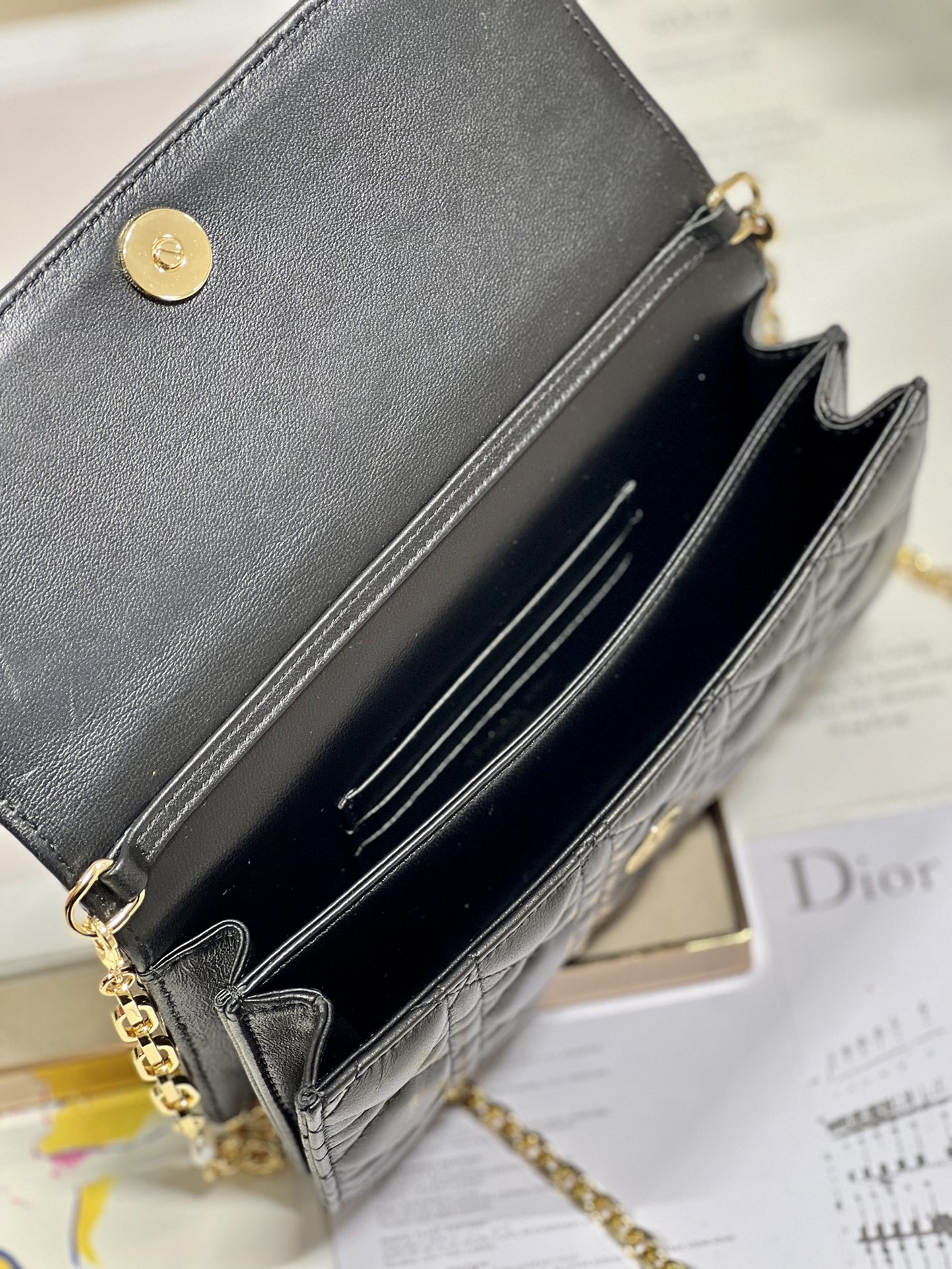 Dior Miss Mini Bag Black Cannage   S0980ONMJ_M900