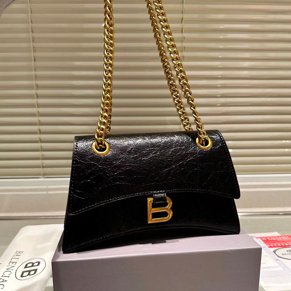 Balenciaga Crush Embossed Calf Leather Bag