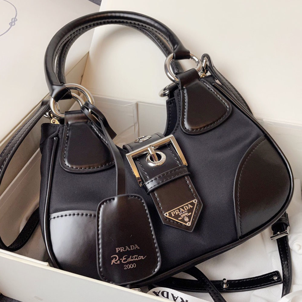 Prada Moon Re-Nylon Handbag